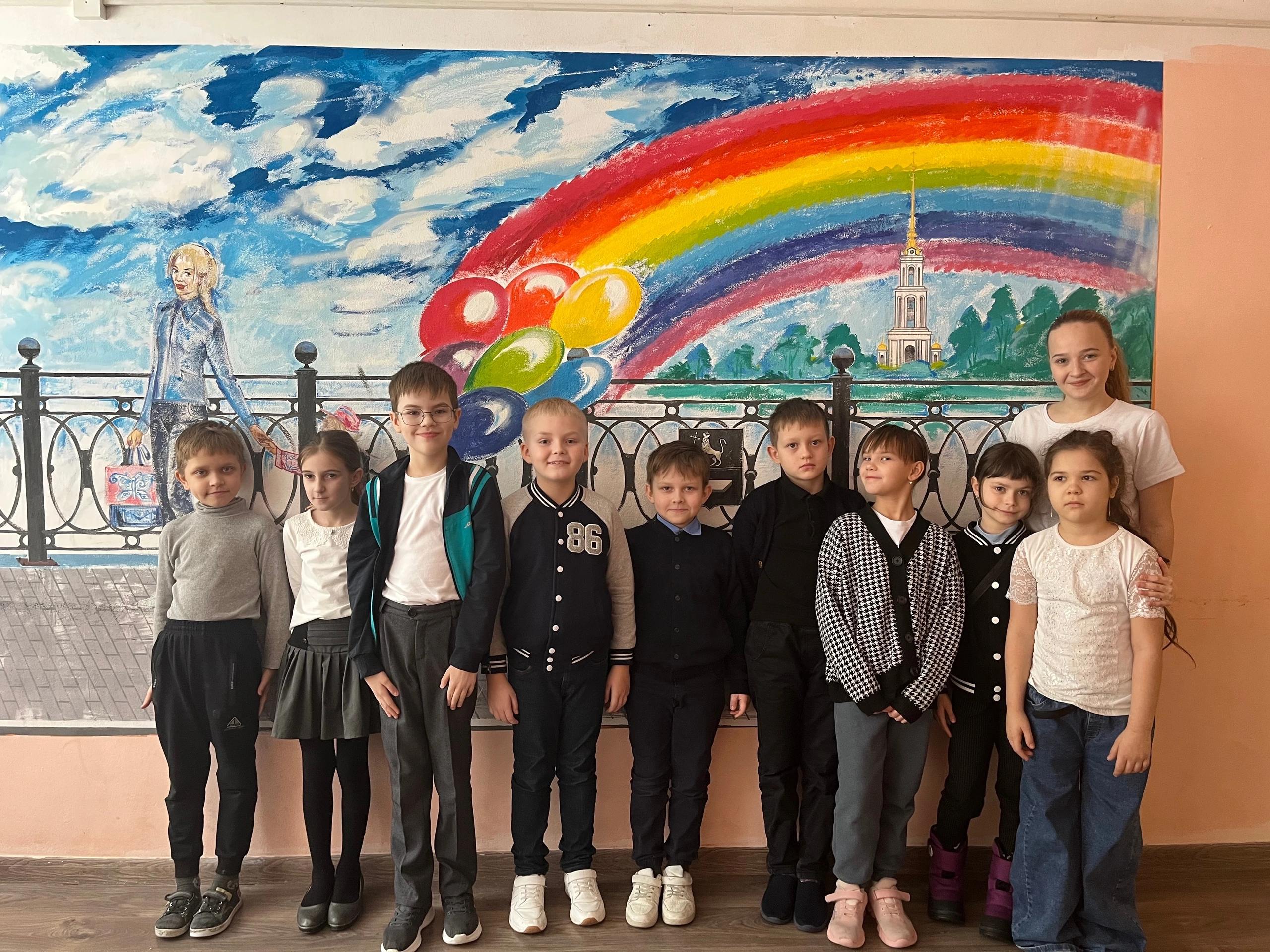 Учащиеся 2 «А» класса посетили клуб «Радуга».